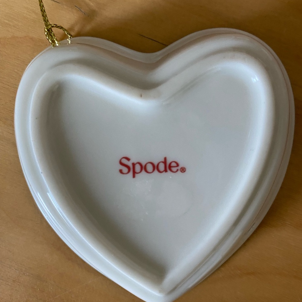 Spode Green and White Holiday Ornament - Picture 2 of 4